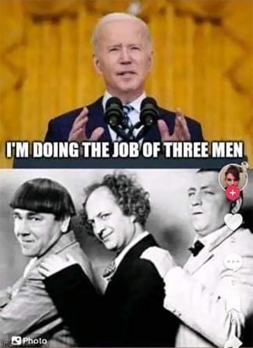 X 3 men