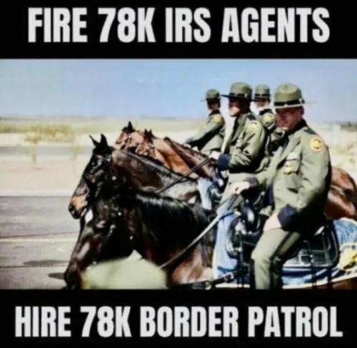 X hire Border Patrol