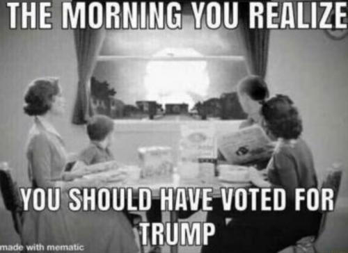 USA voted Trump