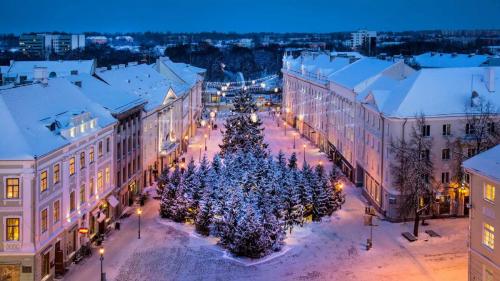 Town Hall Square, Tartu, Estonia