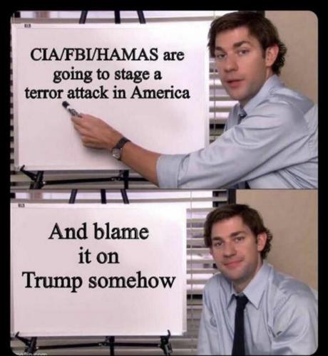 M blame Trump