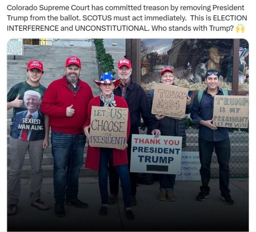 X Colorado treason