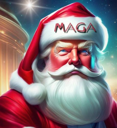 X MAGA Santa
