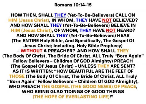 Romans 10:14-15