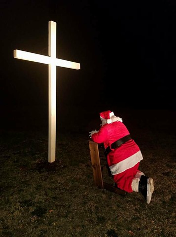 Santa & Cross