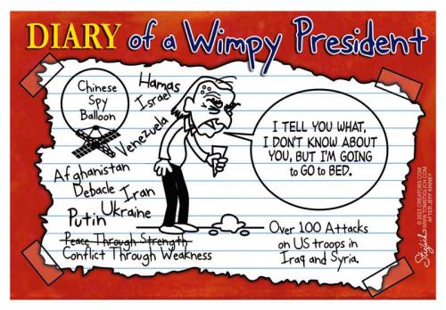 WHIMPY PRESIDENT
