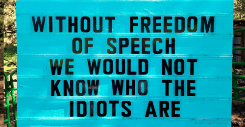 M Freedom of Speech