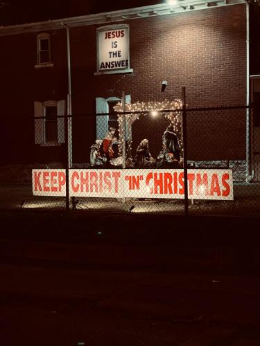 Christmas, Christ -- Keep CHRIST in Christmas
