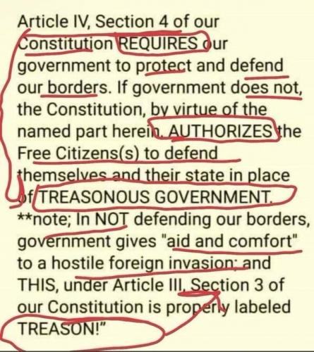 invation treason