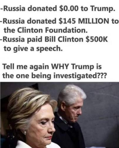 clinton foundation russia russia russia