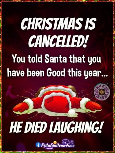 Christmas is Cancelled