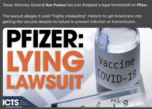 TX vs Pfizer