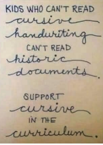 Cursive