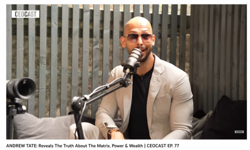ANDREW TATE Reveals The Truth About The Matrix, Power & Wealth  CEOCAST EP. 77
