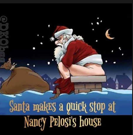 Santa shits on Nancy