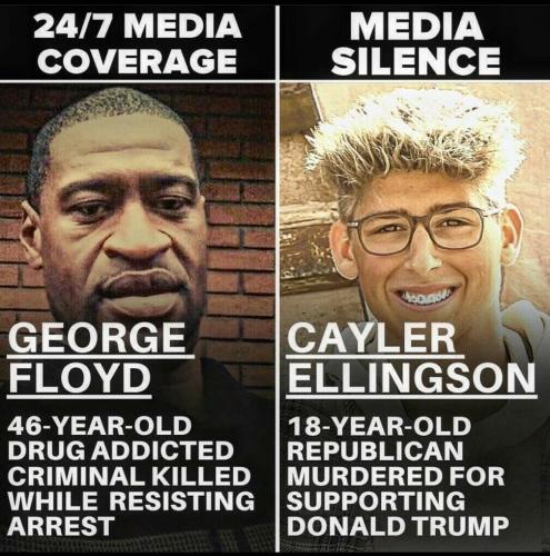 George Floyd -- vs. Cayler Ellingson (Trump)
