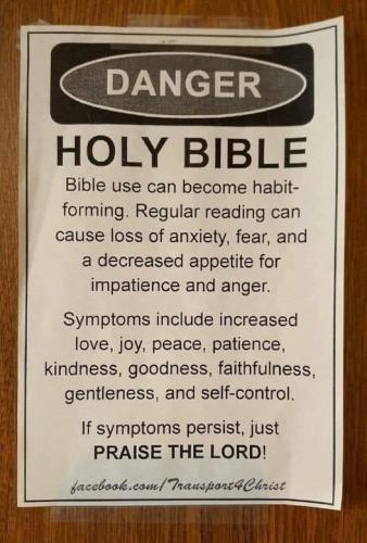 Danger - Holy Bible