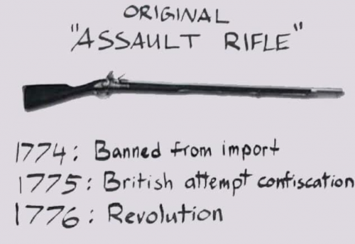 X original assault rifle