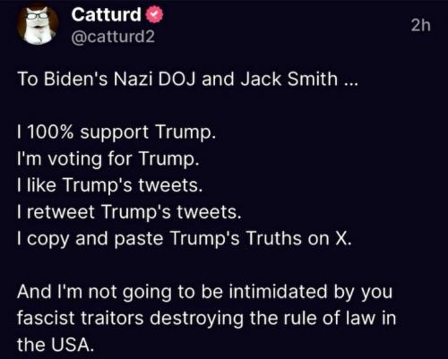 RO Catturd Biden Nazi DOJ