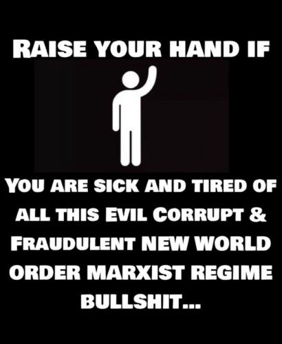 X raise hand