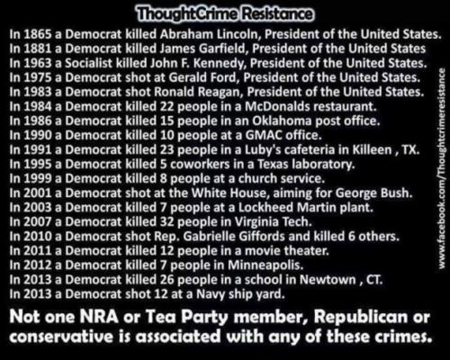 B Democrat crimes