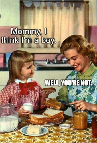 USA think I am boy