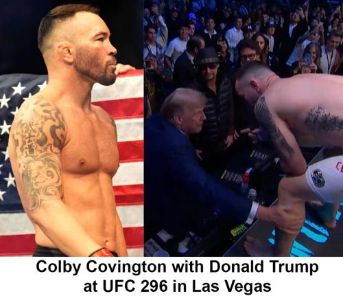 B Colby Covington DJT at UFC 296
