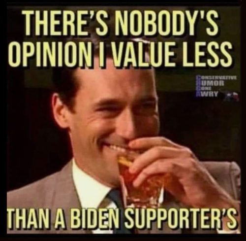 M opinion Biden supporter