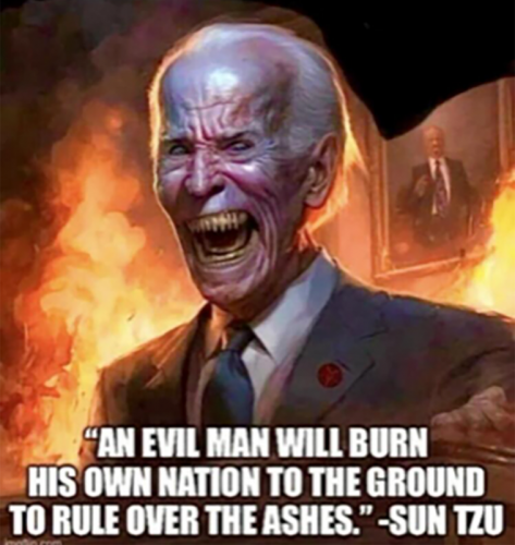 M evil man