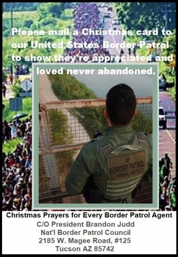 SUPPORT OUR BORDER AGENTS