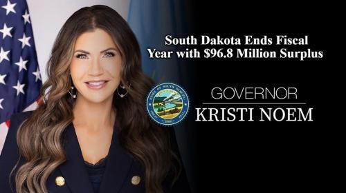 South Dakota Ends Fiscal Year with 96.8 Million Surplus960px