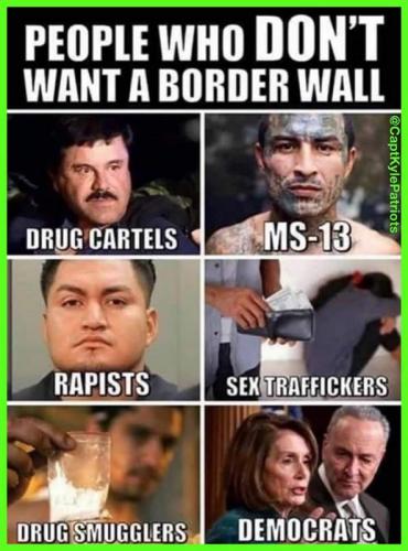 M don't want border wall
