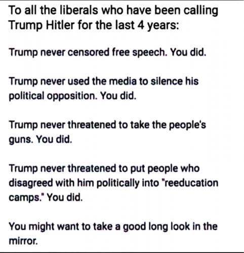 USA Trump never threatened