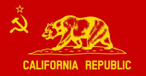 Commiefornia Republic Flag