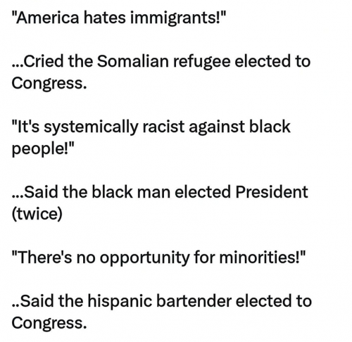 M hates immigrants