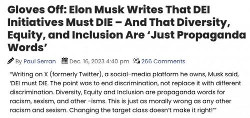 Musk DIE die