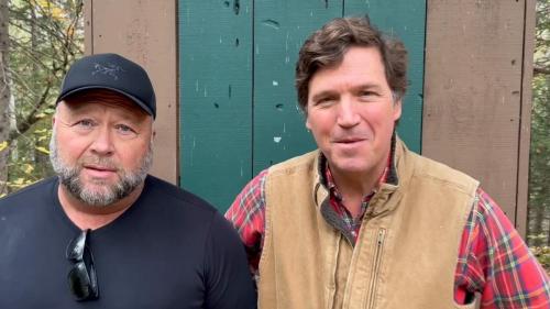 Tucker Carlson, Alex Jones (12-7-2023)