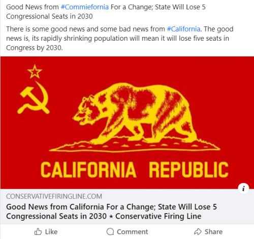 Good news from commiefornia for a change