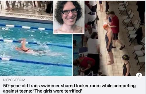 trans swimmer