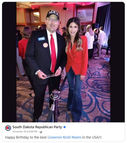 Kristi Noem Birthday
