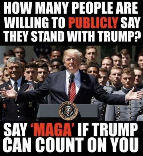 X say MAGA