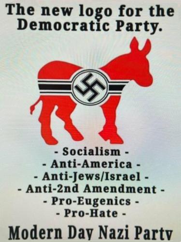 X new Dem logo