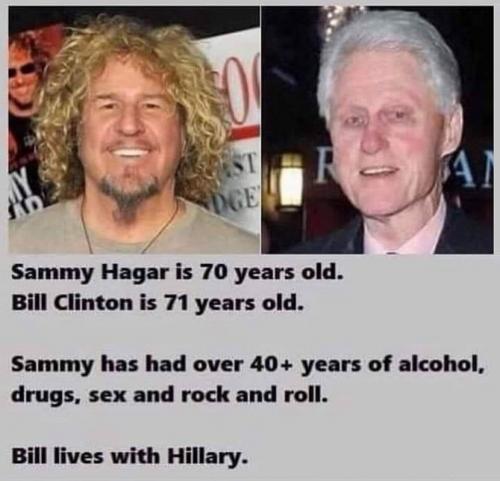 X Sammy Hagar