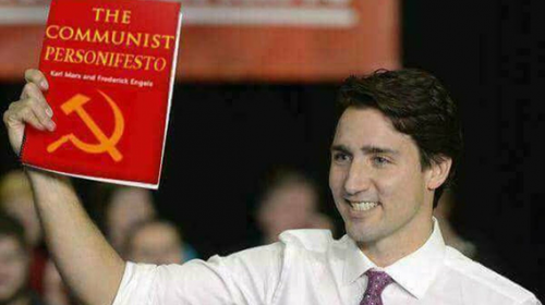 Trudeau, Marx, Communism -- Communist Manifesto