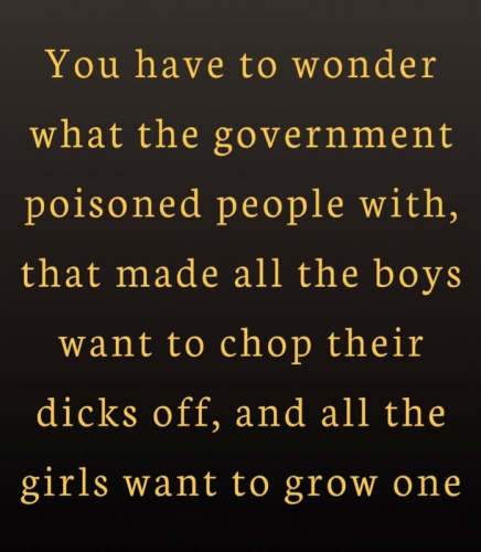 M have to wonder