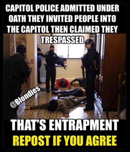 M entrapment