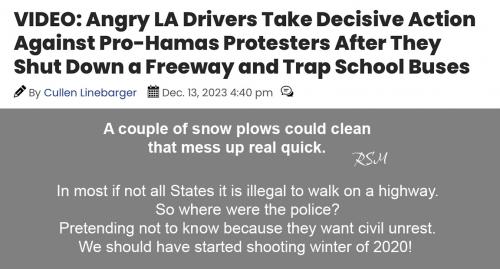 Hamas vs snowplow
