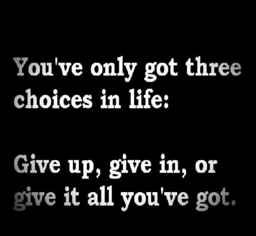 M three choices