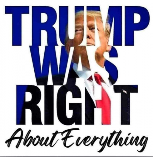 USA Trump was right