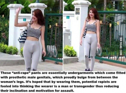 X anti rape pants
